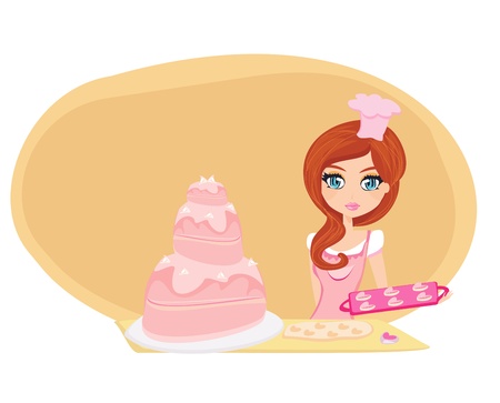 bakery store のイラスト素材