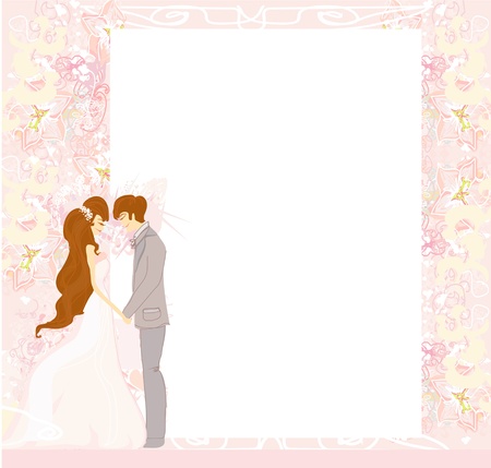  elegant wedding invitation のイラスト素材