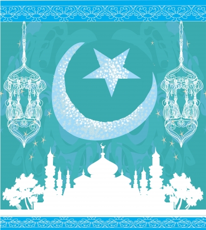abstract religious background - Ramadan Kareem Vector Design のイラスト素材