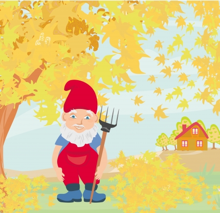 dwarf autumnのイラスト素材