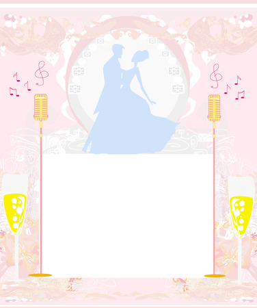 invitation to the prom danceのイラスト素材