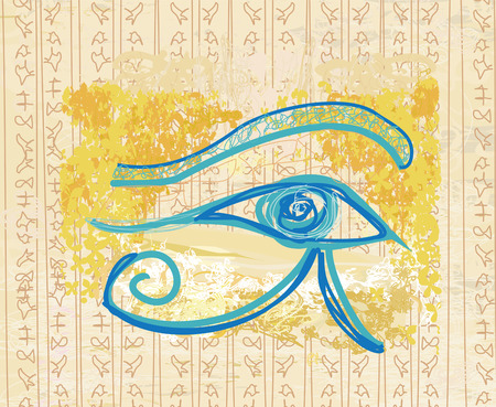eye of horus のイラスト素材