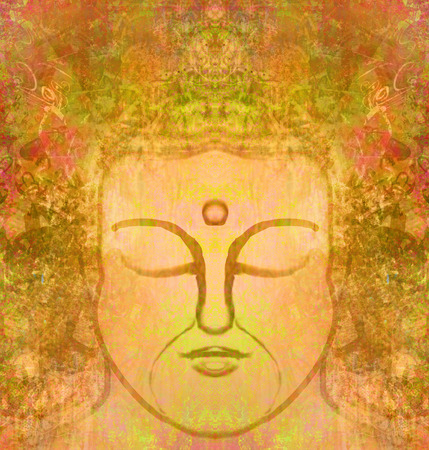 portrait of buddhaの写真素材