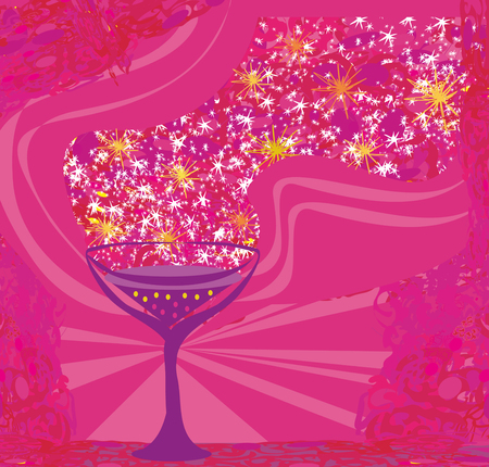 Drink Bar Flyer Posterのイラスト素材