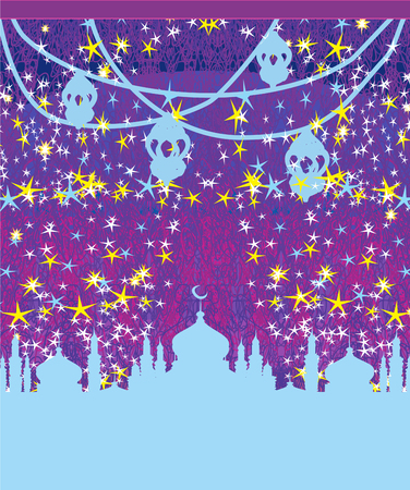 Ramadan Kareem Designのイラスト素材