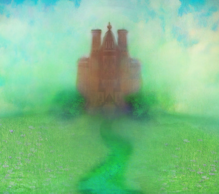 Ancient castle の写真素材