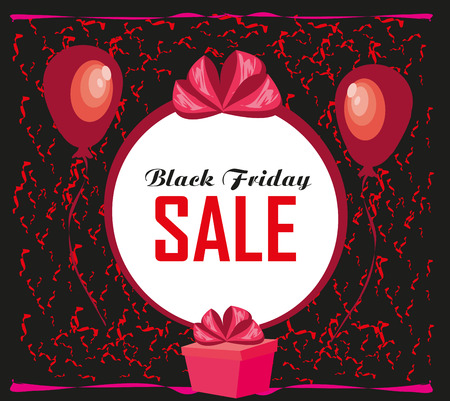 Black Friday Saleのイラスト素材