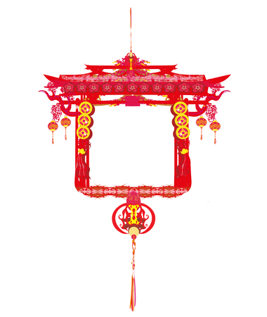 Mid-Autumn Festival for Chinese New Yearのイラスト素材