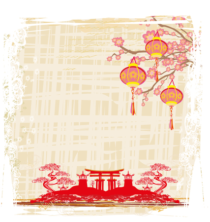 Mid-Autumn Festival for Chinese New Yearのイラスト素材