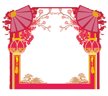 Mid-Autumn Festival for Chinese New Yearのイラスト素材