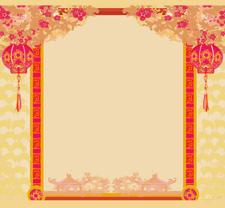 Mid-Autumn Festival for Chinese New Yearのイラスト素材