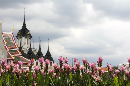 Buddhist Temple [Loha Prasat ]の写真素材