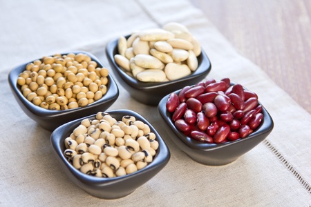 Variety of beansの写真素材