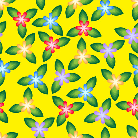 flowers patternのイラスト素材