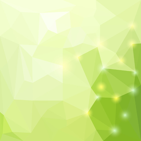 Abstract vector triangular geometric background with glaring lightsのイラスト素材
