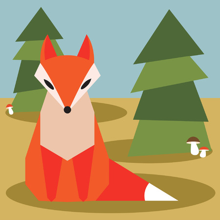 foxのイラスト素材