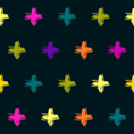 Doodle seamless pattern background.のイラスト素材