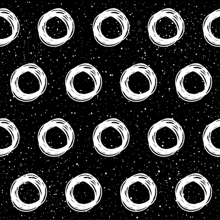 Doodle handmade seamless pattern background. Abstract hand drawn pattern for design t-shirt, card, invitation, poster, album, scrapbook, holiday wrapping paper, textile fabric, garment  etc. のイラスト素材