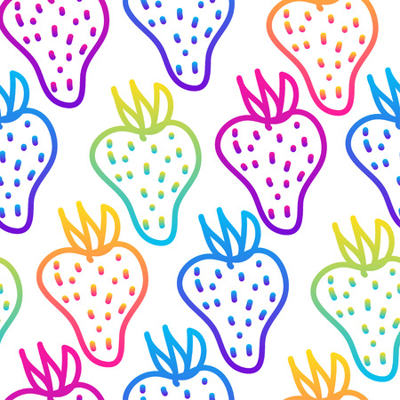 Abstract rainbow seamless pattern background. Modern swatch paint for birthday card, party invitation, sale wallpaper, holiday wrapping paper, fabric, bag print, t shirt, workshop advertisingのイラスト素材