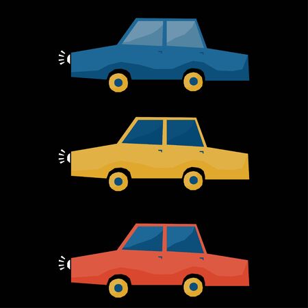 Funny graphic card background template. Abstract creative modern illustration for design poster, card, invitation, bag print, shop advertising etc. のイラスト素材