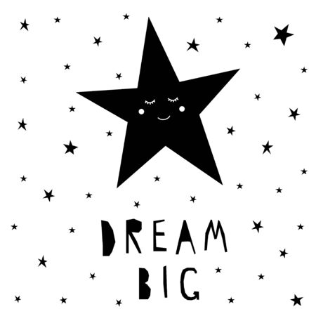 Abstract childish paper cut pattern.のイラスト素材