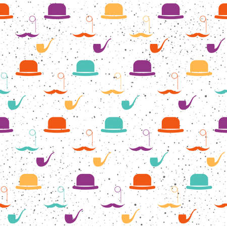 Doodle line seamless background. Childish irregular line isolated on white cover. Pattern for card, invitation, album, scrapbook, holiday wrapping paper, textile fabric, garment, wallpaper etc.のイラスト素材