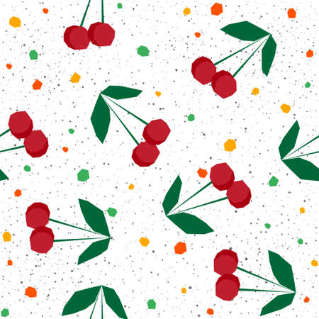 Summer time seamless pattern background. Abstract childish handmade application for design card, party invitation, vacation poster, menu, textile fabric, t shirt, bag print etcのイラスト素材