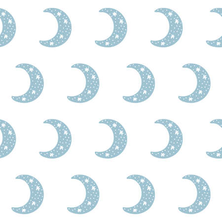 Childish wallpaper seamless pattern background. Abstract coft colored swatch for design kids badroom wall, nappy, birthday card, textile etc.のイラスト素材