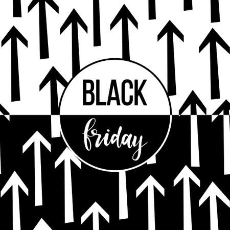 Black friday sale event theme. Abstract black friday pattern background for design shop advertising, market card, party invitation, poster, t shirt, modern web banner etc.のイラスト素材
