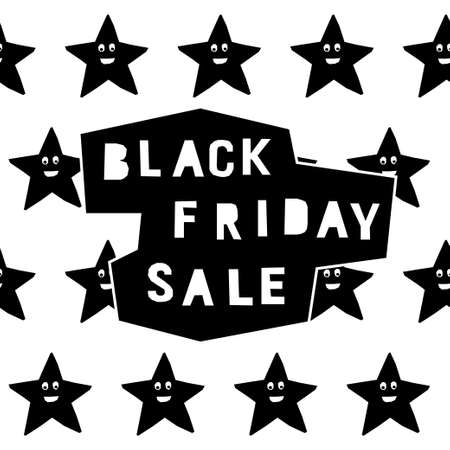 Black friday sale event theme. Abstract black friday pattern background for design shop advertising, market card, party invitation, poster, t shirt, modern web banner etc.のイラスト素材