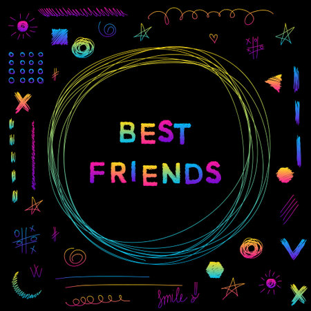 Abstract rainbow card background. Modern pattern for birthday card, party invitation, wallpaper, holiday shop sale poster, bag print, t shirt, workshop advertising etc.のイラスト素材