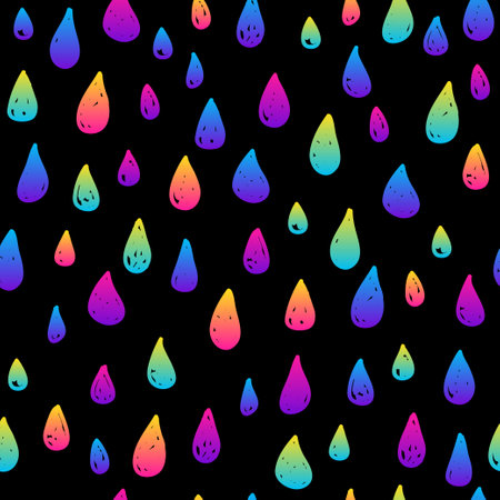 Abstract rainbow seamless pattern background. Modern swatch paint for birthday card, party invitation, sale wallpaper, holiday wrapping paper, fabric, bag print, t shirt, workshop advertisingのイラスト素材