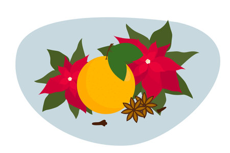 Christmas Pattern. New Year Card Template. Christmas gift card element for design.のイラスト素材