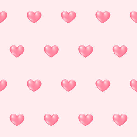 Valentine day seamless pattern. Romantic valentine's day wrapping paper or textile template.のイラスト素材