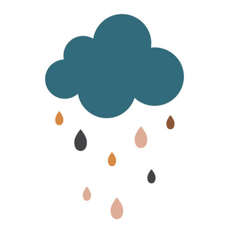 Kid room decor pattern background. Graphic simple design for greeting card, baby party invitation. kid closes print, nursery wall art poster etc.のイラスト素材