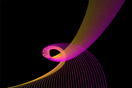 Line broken stripes futuristic pattern background. Line artwork for design flyer, club party invitation, shop poster etcのイラスト素材