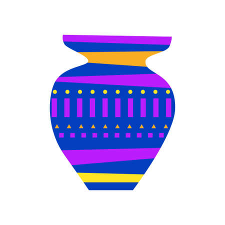 Vase Abstract minimalist boho poster or t shirt design templateのイラスト素材