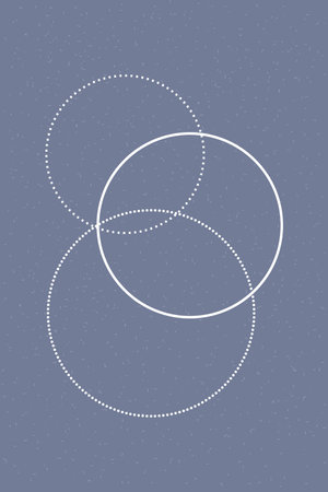 Graphic Monochrom Minimalist Boho Simple Poster Template. Contrast Graphic Modern Art Poster Set Clipartのイラスト素材