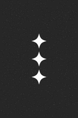 Graphic Monochrom Minimalist Boho Simple Poster Template. Contrast Graphic Modern Art Poster Set Clipartのイラスト素材