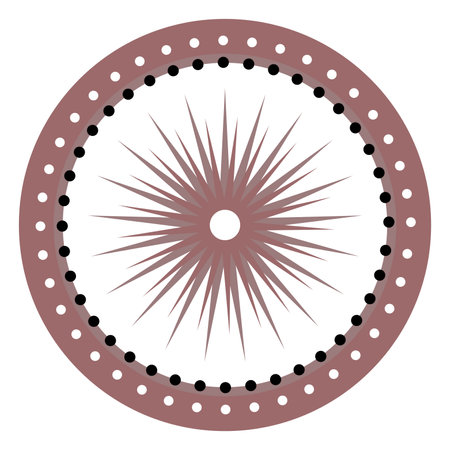 Round Circle Graphic Geometric Shape Form Symbol Logo Icon Templateのイラスト素材