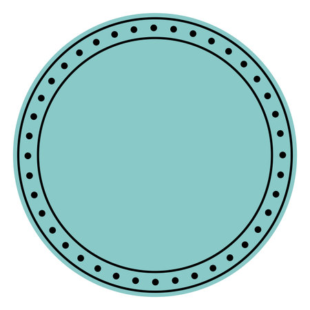 Round Circle Graphic Geometric Shape Form Symbol Logo Icon Templateのイラスト素材