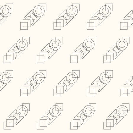 Seamless Graphic Monochrome Vintage Fabric Textile Wallpaper Wrapping Paper Template Pattern Background Design Decoration Artwork Printのイラスト素材