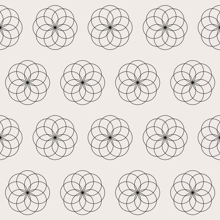 Seamless Graphic Monochrome Vintage Fabric Textile Wallpaper Wratting Paper Template Pattern Background Design Decoration Artwork Printのイラスト素材