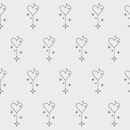 Seamless Graphic Monochrome Vintage Fabric Textile Wallpaper Wratting Paper Template Pattern Background Design Decoration Artwork Printのイラスト素材
