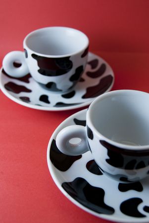 coffee cupsの写真素材