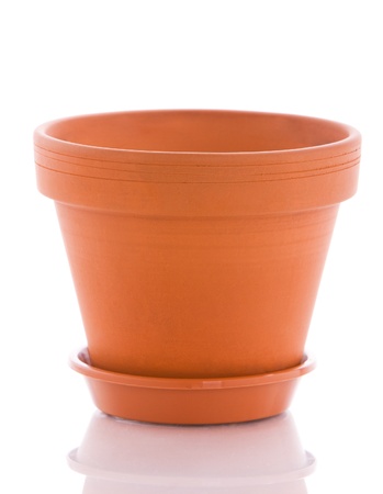 Brown potの写真素材