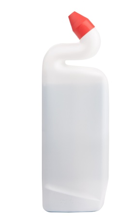 Plastic bottle with cleaning liquid