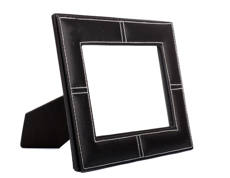 Leather frameの写真素材