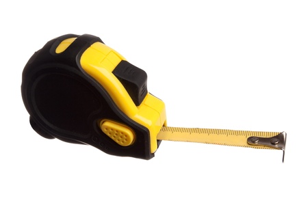Measuring tape with blank ruler