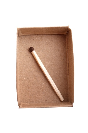 Last match in empty boxの写真素材